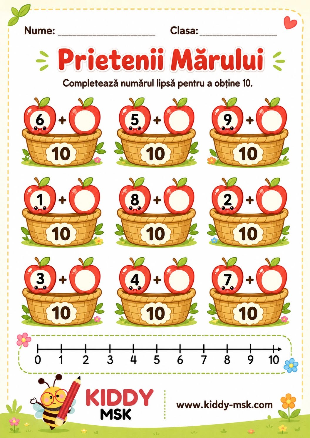 Prietenii lui 10 — Fructe — prima pagină